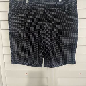 Women's Black Polka Dot Shorts